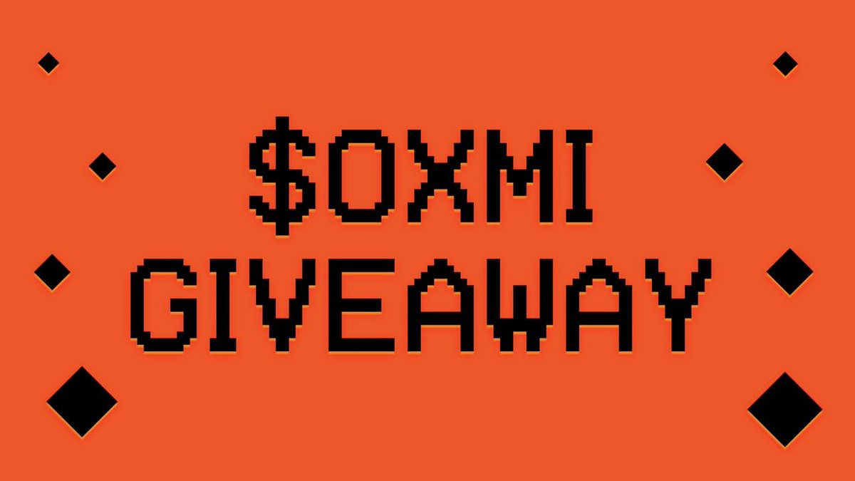 🎁#Giveaway 🎁

Prizes:
🏆 3 WL spots for freemint $OXMI BRC-20

🔸Follow @MinterBTC
🔸RT &amp; Like
🔸Tag 3 Friends

⏰ 24 hours

#ad #OrdinalNFT #btc #BRC20
#OXMI