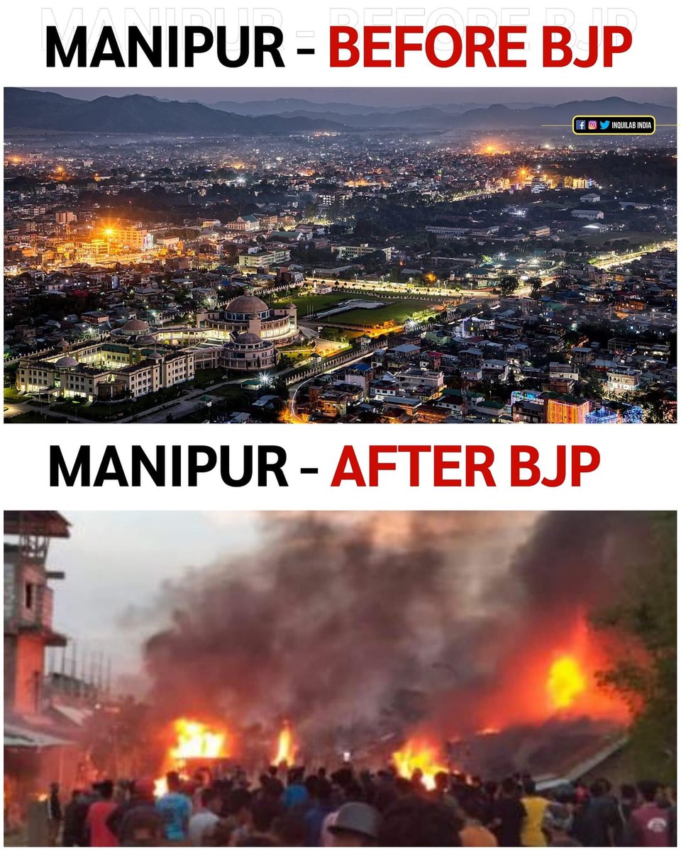 #ManipurBurning #ManipurViolence 

Kaya kalp kar diya ! 
Thank you Modi ji 🙏🏻