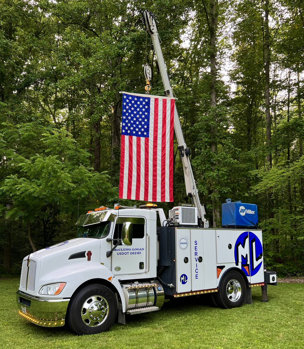 Manassas Field Service Tech, Tyler Matsumoto celebrated Flag Day the McClung-Logan way!