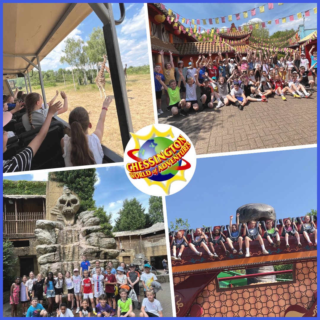 Woodmansternesy's tweet image. Year 5 had a fun-filled day at @CWOA yesterday. The children made magical memories, explored thrilling rides and got up close and personal with some exotic animals. They had a truly roar-some time! #Year5Trip #Chessington