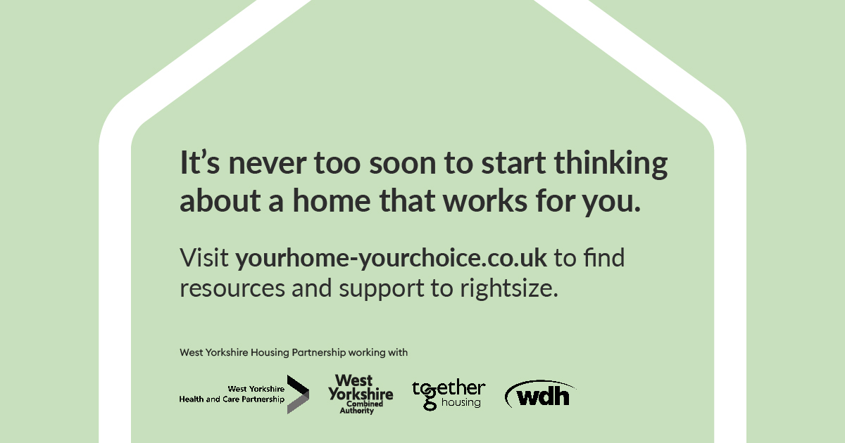 Vico_Homes's tweet photo. WDH is proud to have worked with the West Yorkshire Housing Partnership to launch Your Home, Your Choice.

A new campaign to empower older people to find the right size home for them.

For support, visit https://t.co/Adw5ZadNKZ

#YourHomeYourChoice https://t.co/6TXjfcpvt7