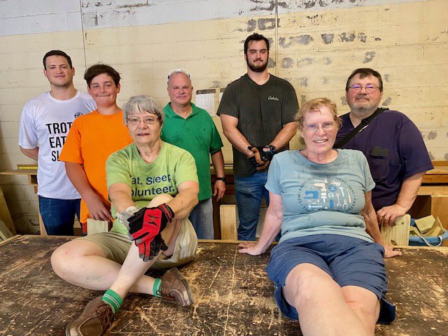 Thanks to our faithful volunteers! #texasrampproject #nbtx