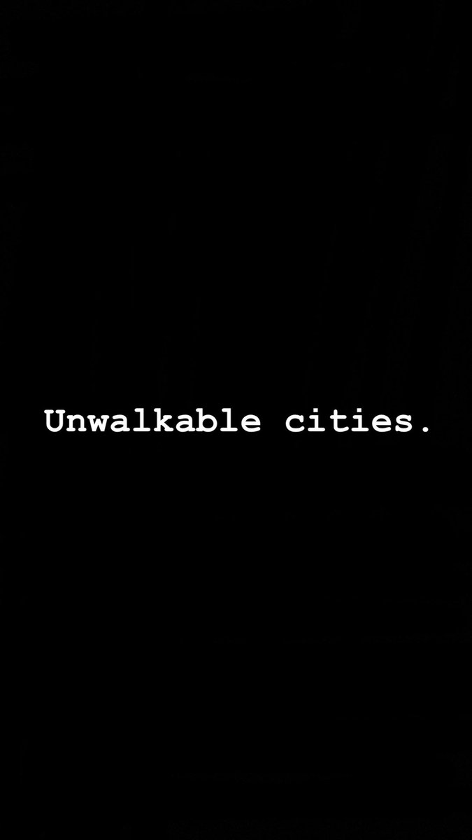There’s a clear winner every time. 

#WalkableCities #Technology #FutureOfCities