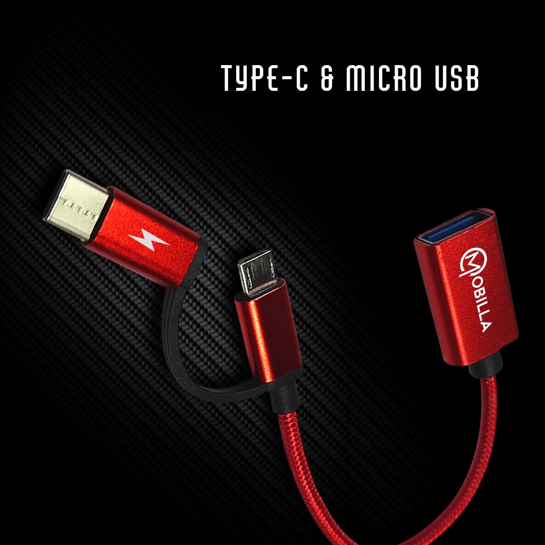 Mobilla0fficial's tweet image. Seamless Connect, On The Go! 

Choose M-OTG 301, a 2-in-1 OTG cable with cotton braiding and high-speed transmission built to simplify your tech life so you can enjoy seamless connections and satisfy your data transfer needs.
.
.
.
.
#microusb #usbcable #datacable