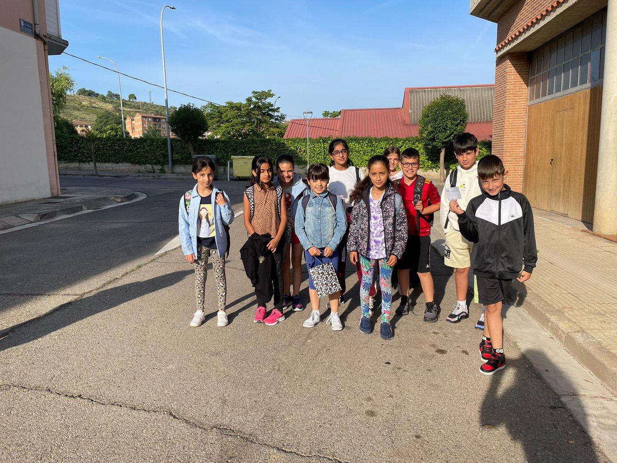 Otro día más sumando por desplazamientos ecológicos y saludables🚲🚶🚶🏻‍♀️ La semana que viene seguimos. ¡No te quedes sin tu premio!🏅