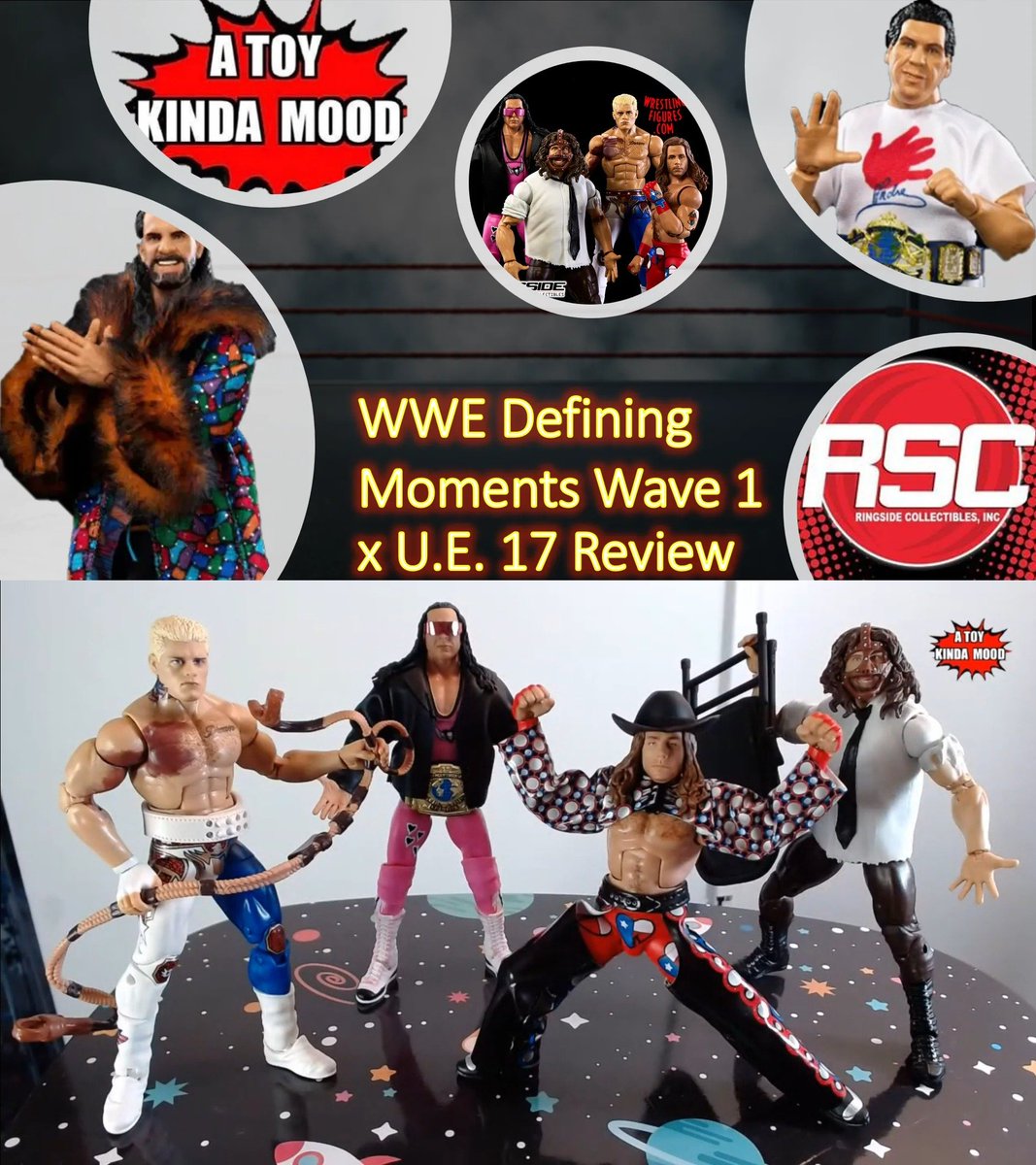 Did a little review of the new @RingsideC Exclusive #WWEDefiningMoments joints and more. Thanks for watching 🤘 >>>

youtu.be/51zUHRl6izM

#wweelite #definingmoments #wweelitesquad #ringsidecollectibles #wrestlingtoys #wrestlingfigures #wrestlingactionfigures #wwemattel