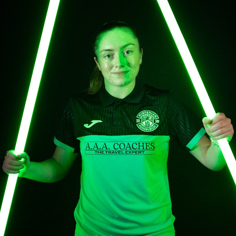 HibernianWomen's tweet photo. Welcome back, @TeganBowie! 👋