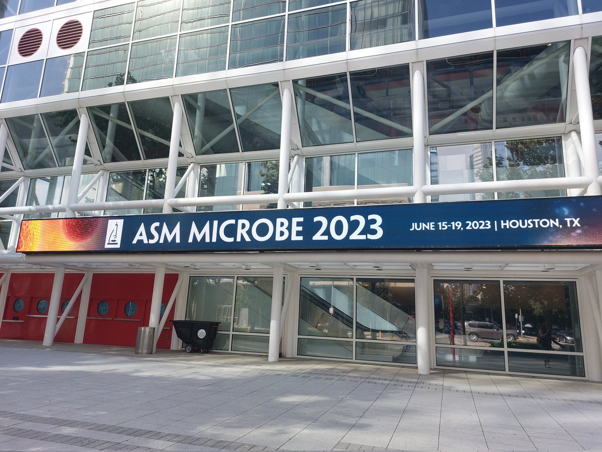 If you are at #ASMicrobe today, be sure to stop by my poster AES-828!