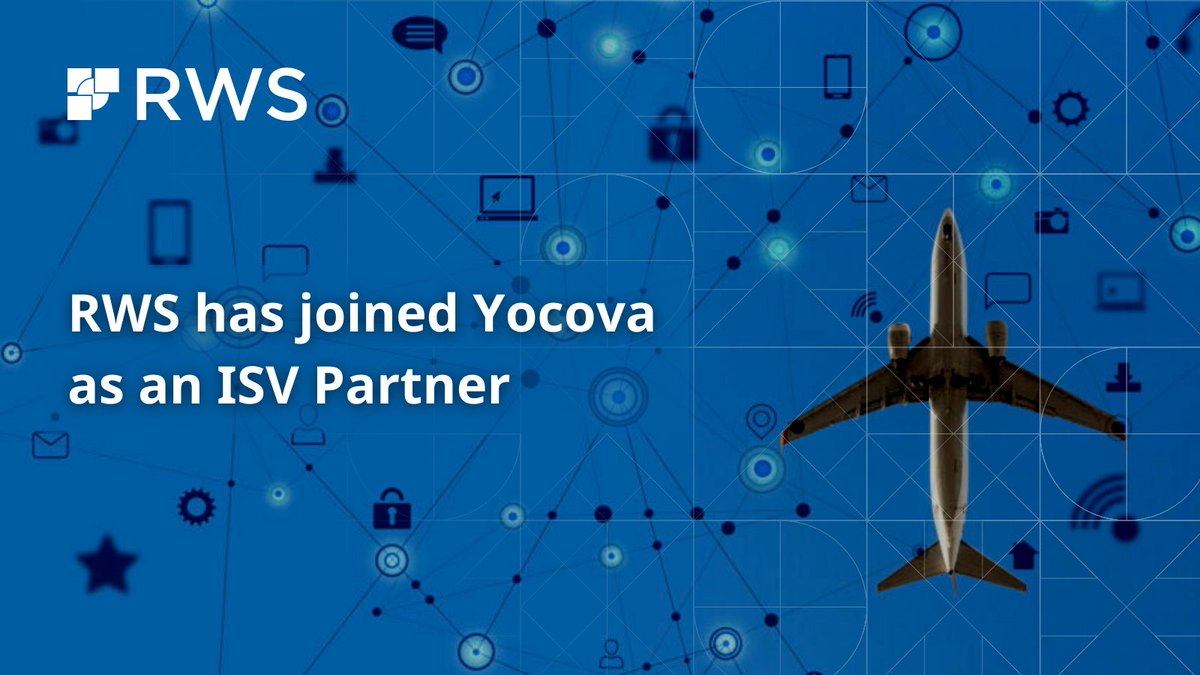 RWSGroup's tweet image. 🕞 On Time! While #ParisAirShow takes off, RWS Group lands to @yocova_ Marketplace with all the dedicated #multilingual #ContentSolutions for #Aerospace, #Airliners and #Manufacturers.

👨‍✈️ Fly with us, join our experts&apos; group at Yocova: hubs.ly/Q01TPVK90

#CCMS #Tridion