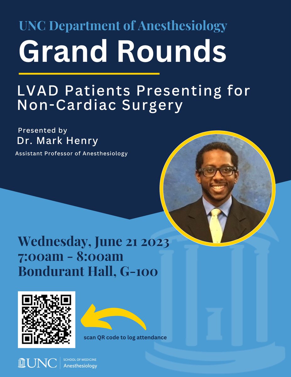 UNC Anesthesiology tweet media