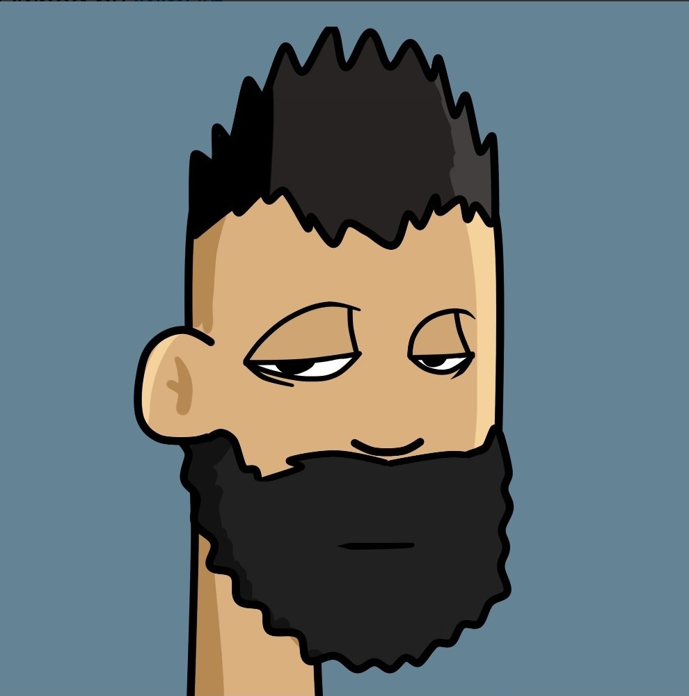 Jwlpt45's tweet photo. Had to snag one for the culture and this was the only one I really vibed with. Have no doubt this is how I look to my employees most days. π€£ @BoringPunks #BoredPunks https://t.co/qEL6MlfulF