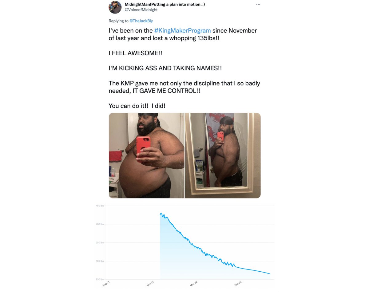 A client of mine, Henry, 41 yr old dad, lost 168 pounds and completed 350 workouts in a row.

I filmed a walkthrough video covering

&gt; How to stay motivated
&gt; Breaking mental roadblocks
&gt; Building Default Actions 
&gt; A free workout program

Comment “send” and I’ll DM it to you