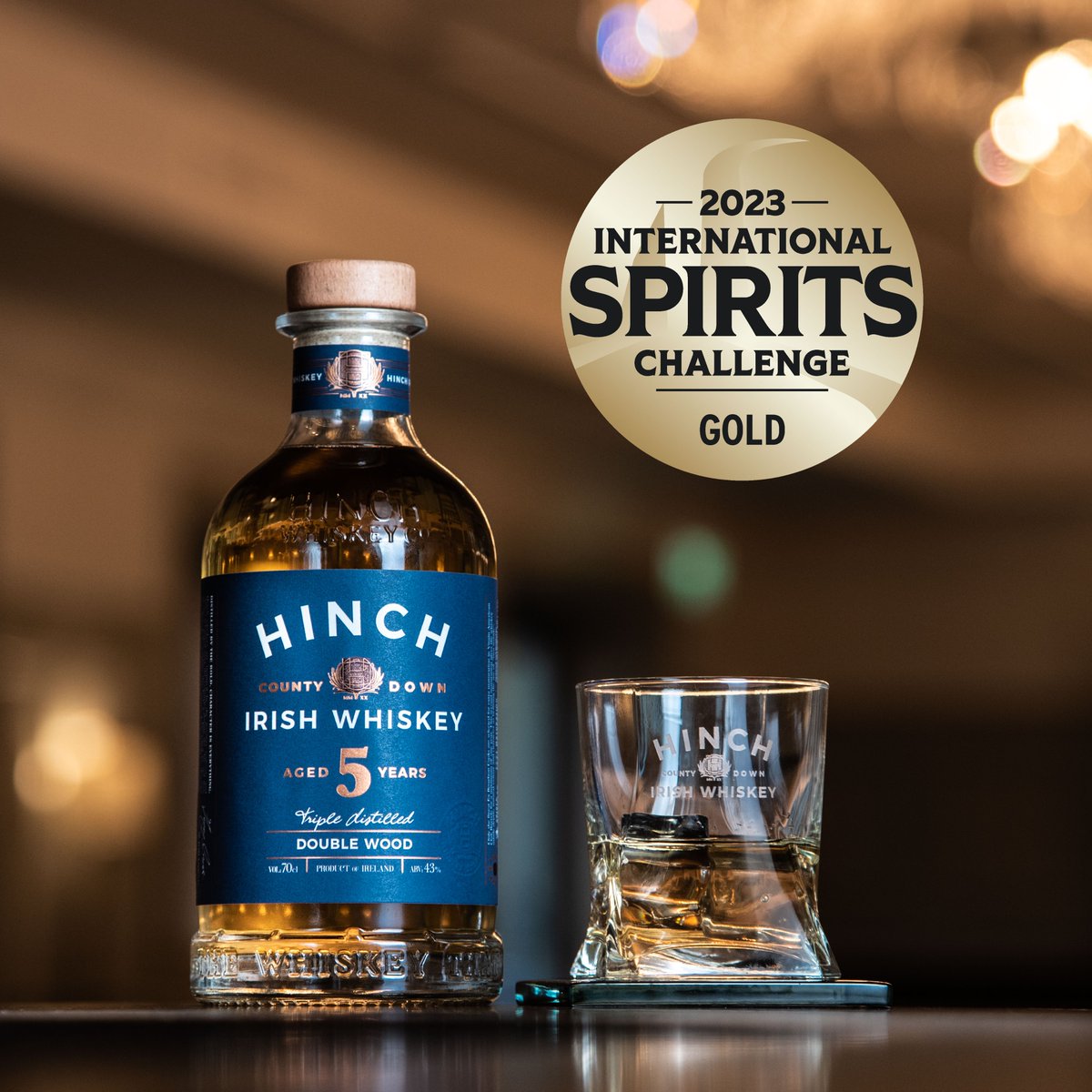 What makes a Friday even better? Not just the impending weekend, but the sheer joy of Hinch securing a coveted Gold medal at the esteemed International Spirits Challenge for our 5 Year Old Double Wood expression. #ISC23 #Whiskey #HinchWhiskey