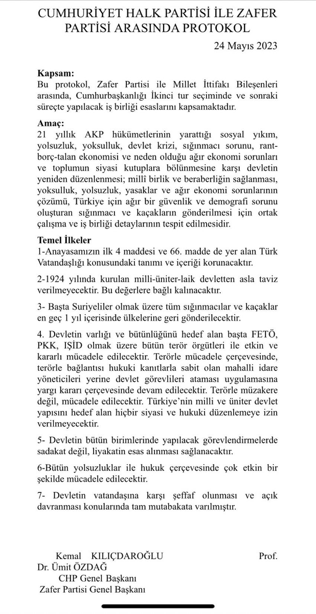 @kurmayalbay97 MHP'nin kadrolu provakatörü Hizbullahçı @kurmayalbay97 biz bunu imzalattık bu şartla destek olduk HDPKK bundan rahatsızlık duydu FETÖcüler Rahatsızlık duydu ama siz Zekeria Yapıcıoğlu ile şartsız şurtsuz aynı adayı desteklediniz HÜDA-PAR işe işbirliği yaptınız ülkenizi araplara