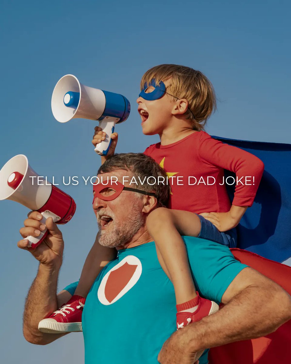 Who doesn't love a good Dad joke?! 😂  Let's hear (read) them! 
.
#fathersday #funfriday #dadjoke #hancockcounty #brcc #newpalchurch #indychurch #greenfieldchurch