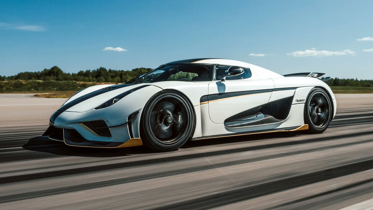 Koenigsegg Regera reclaims 0-400-0km/h record from Rimac Nevera. Ageing Regera delivers counterpunch to Rimac's electric Nevera with a faster time of 28.81s → topgear.com/car-news/super…