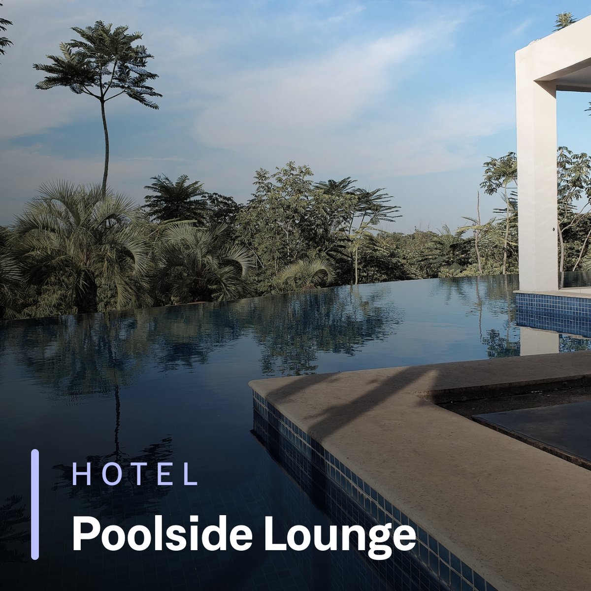 soundtrack_io's tweet photo. Play our Poolside Lounge playlist with elegant lounge grooves and dance music to relax to: https://t.co/QxtPb16w7r ☀️🍹🎵
#poolsidelounge #SoundtrackYourBrand https://t.co/I3Obtcbk5Q