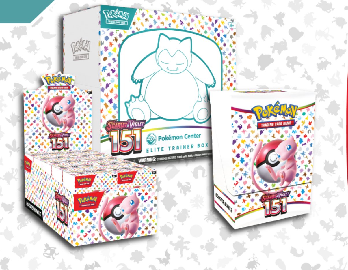 New Pokemon Center Release Announcements For September + TCG