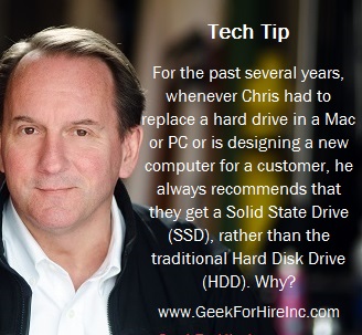 Whenever Chris has to replace a #HardDrive in a #Mac or #PC, he recommends a #SolidStateDrive. Why is an #SSD better? Read the blog. #MacRepair #PCRepair #FrontRange #GeekForHire
...
geekforhireinc.com/what-is-a-soli…