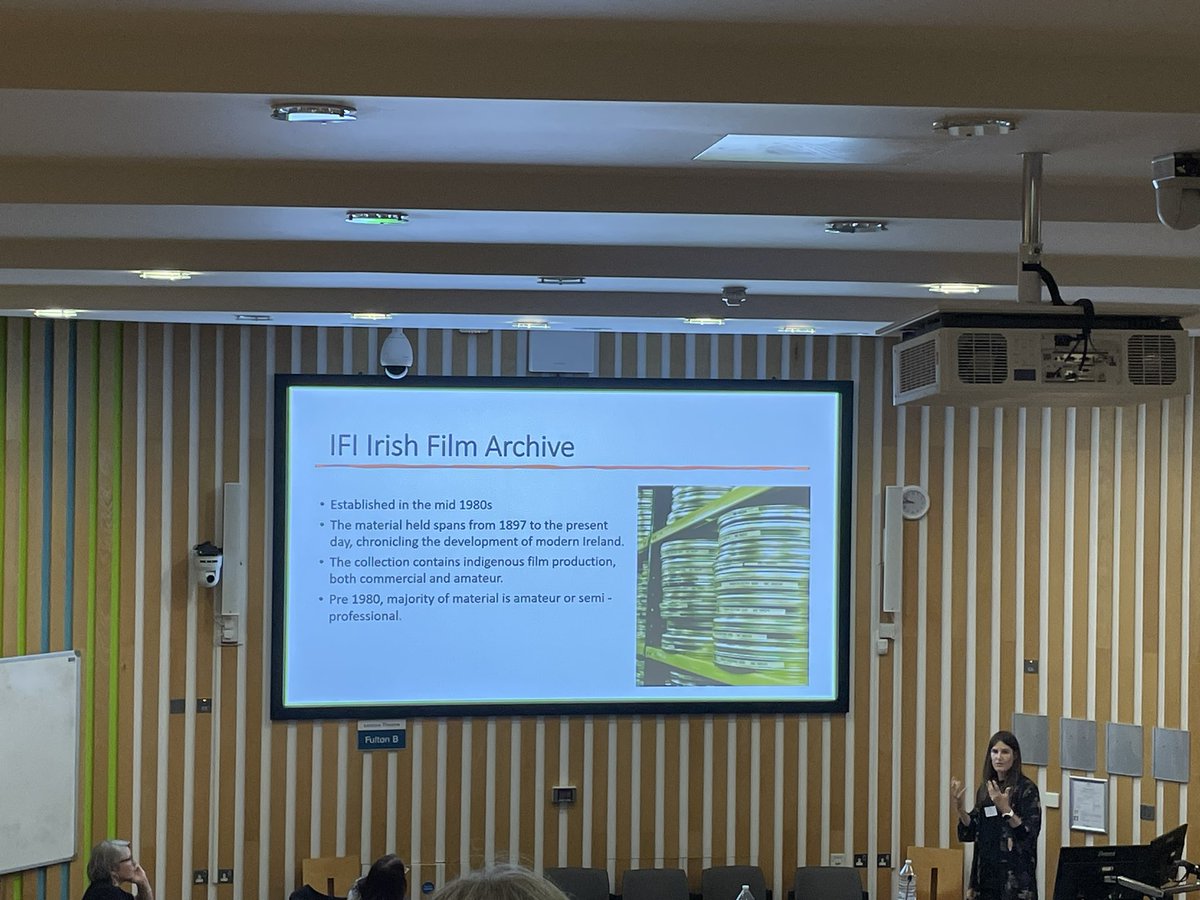 Sarah Arnold outlines the development of the Women in Focus project, collaboration with colleagues at UEA, Sussex & IFI on metadata standards and feminist archiving, fascinating and important work #DWFTH6