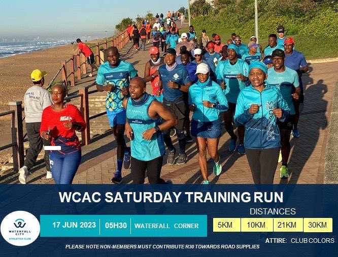 We are still at it because running and keeping healthy is what we do! Join us tomorrow, 17 June, for our Saturday LSD training 😃 non-members are welcome at a cost of R30 for road supplies! Link to register: forms.office.com/Pages/Response… #WCAC #Reakitima #BlueWave