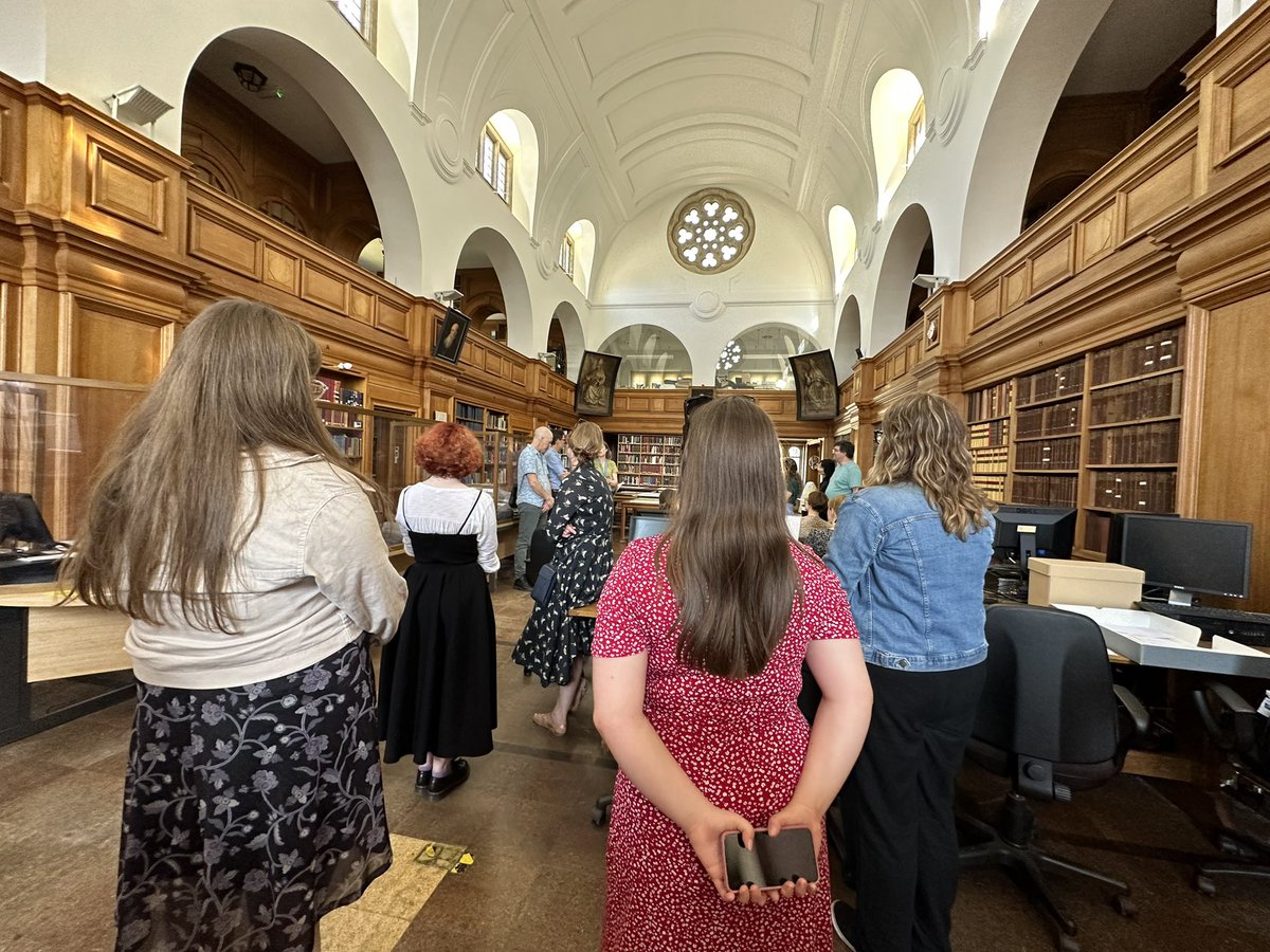 mems_ukc's tweet photo. We are incredibly grateful to @CburyCathedral Library &amp; Archives for opening their door to us for @MEMS_Festival!

Today, they are treating us to their amazing exhibition on ‘Map Making in Early Modern Canterbury’ 🗺️ 

Article on the topic soon available
#canterbury #KentHistory https://t.co/2OeEF0hS8f