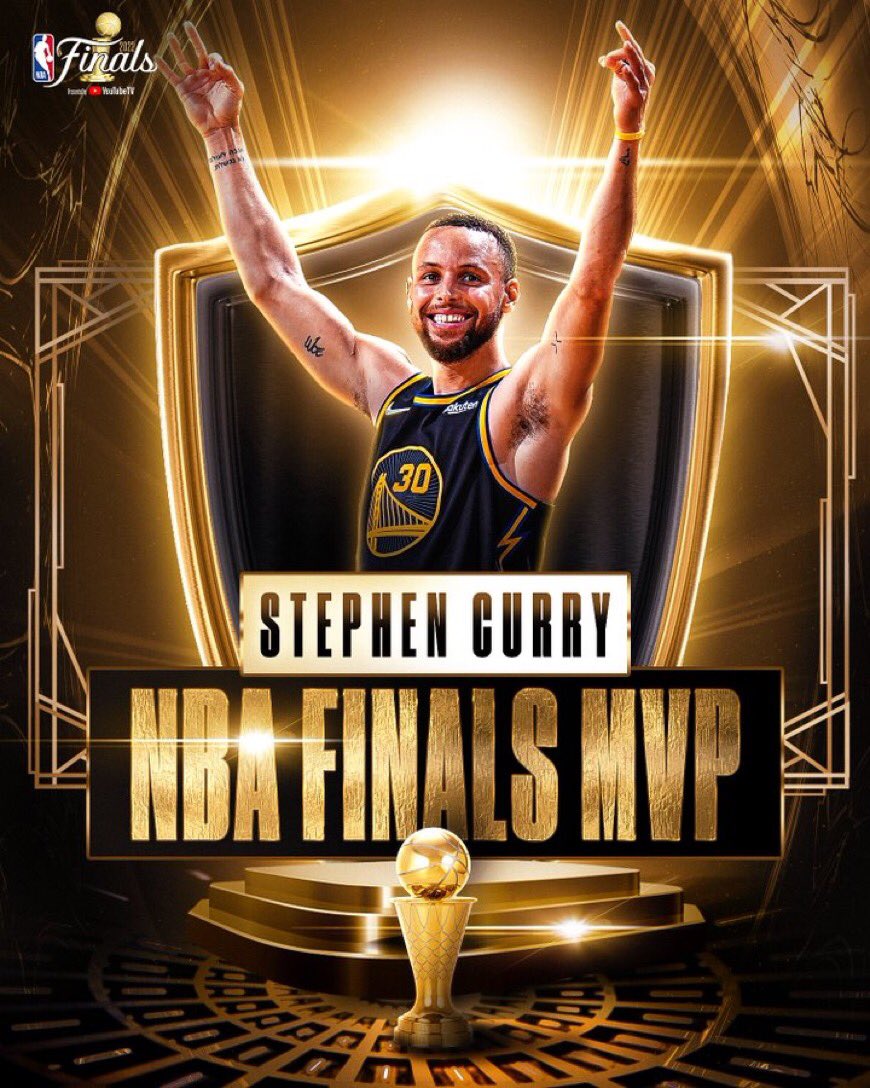 A year ago today Steph Curry won his first NBA finals MVP.