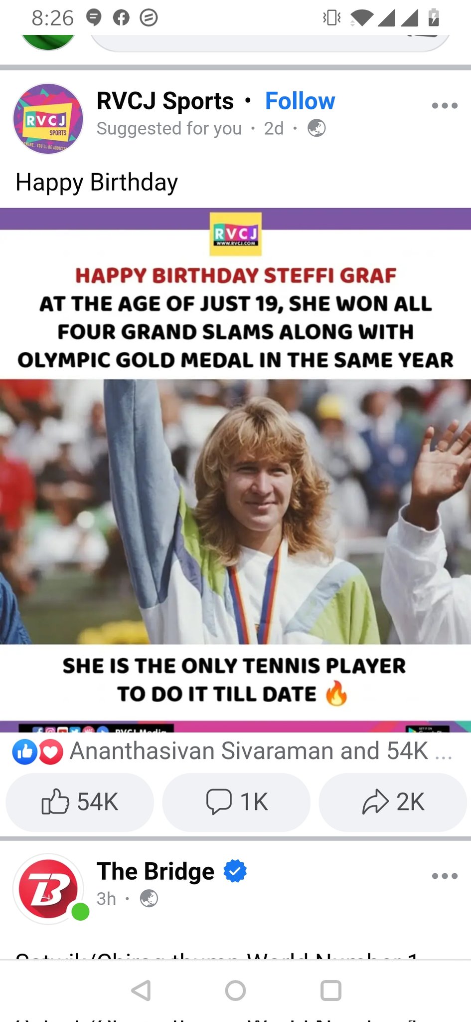 Happy Birthday Steffi Graf. 