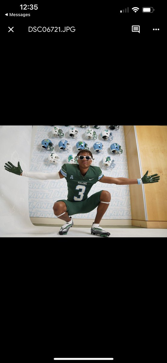 Back in Nola 💚🌊 #rollwave