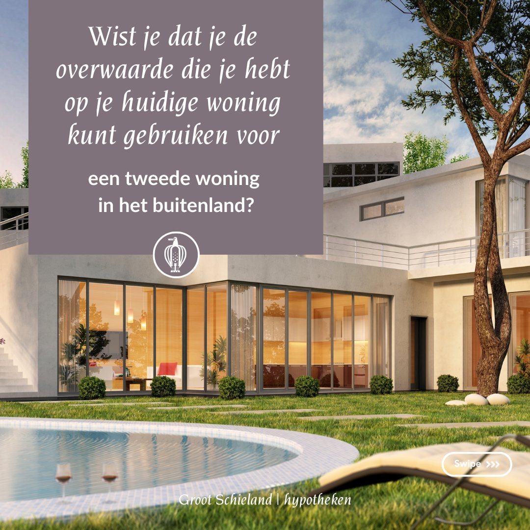 𝙂𝙚𝙗𝙧𝙪𝙞𝙠 𝙙𝙚 𝙤𝙫𝙚𝙧𝙬𝙖𝙖𝙧𝙙𝙚 𝙤𝙥 𝙟𝙚 𝙬𝙤𝙣𝙞𝙣𝙜 𝙞𝙣 𝙉𝙚𝙙𝙚𝙧𝙡𝙖𝙣𝙙 𝙫𝙤𝙤𝙧 𝙚𝙚𝙣 𝙩𝙬𝙚𝙚𝙙𝙚 𝙬𝙤𝙣𝙞𝙣𝙜 𝙞𝙣 𝙝𝙚𝙩 𝙗𝙪𝙞𝙩𝙚𝙣𝙡𝙖𝙣𝙙! 🏡
Bel 0180-745 229 of  app 06-54751495 of mail naar hypotheken@grootschieland.nl   
#overwaarde #wonen