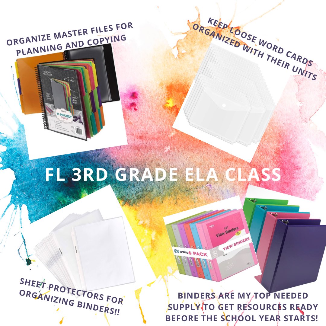 MrsKTeachTools's tweet photo. @jane_strauser @amazon @amazonwishlist I’m going to relax and enjoy my little one❤️

Some organizational surprises would be a nice summer surprise for this teacher who always has a project on her mind☀️
https://t.co/zN6rUGvjF5

#clearthelist https://t.co/6QGxQoLqsP