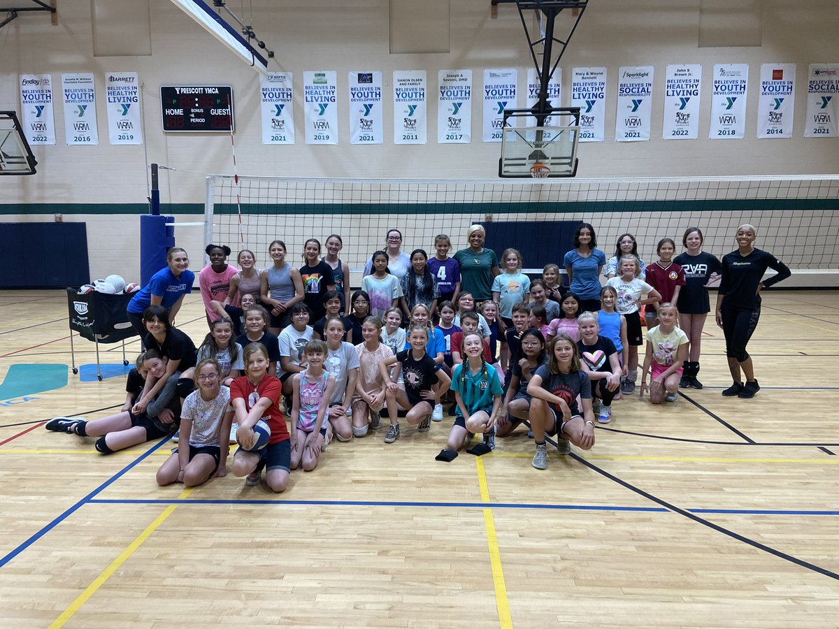 Our day camp was a great success..continued to teach and motivate. Thank you all for the support!  💚💛💚💛🙏🏼🦾

#moretocome
#lucasmaxperformance
#nbccamp
#nbccampdirector 
#yavapaicollege
#Yavapaivolleyball