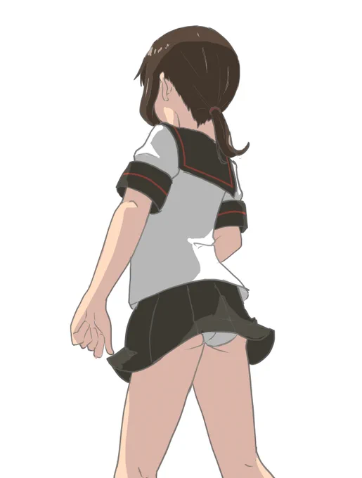 #無言で後ろ姿を見せつけよ