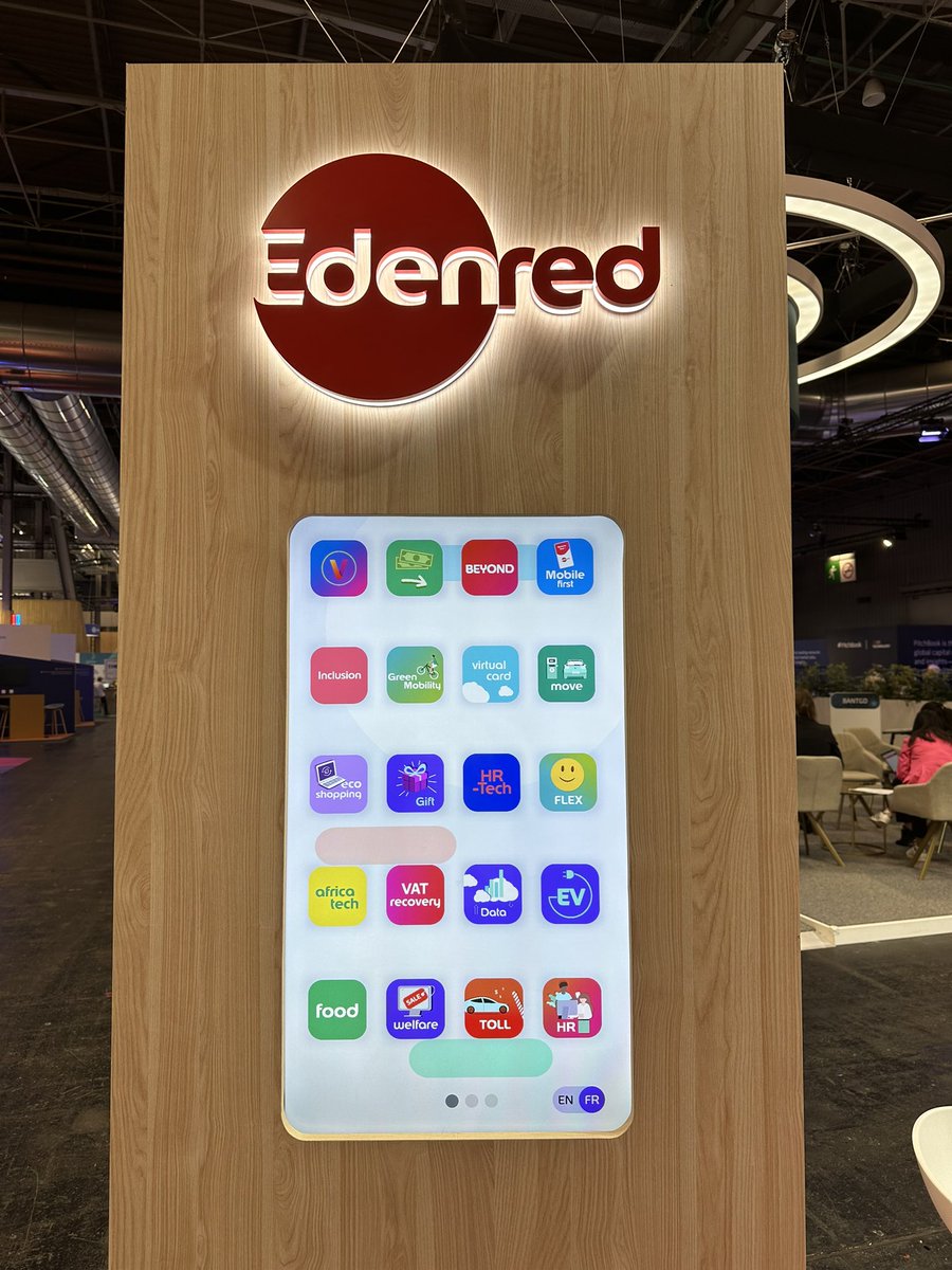 J’ai la chance de participer au salon <a href="/VivaTech/">VivaTech</a> avec <a href="/Edenred/">Edenred Group</a> <a href="/EdenredFrance/">Edenred France</a> 
Nous présentons notre panel de solutions d’avantages sociaux à destination des collaborateurs à travers une expérience de réalité augmentée📱

#VivaTech #Benefits #QVT #BienEtreAuTravail