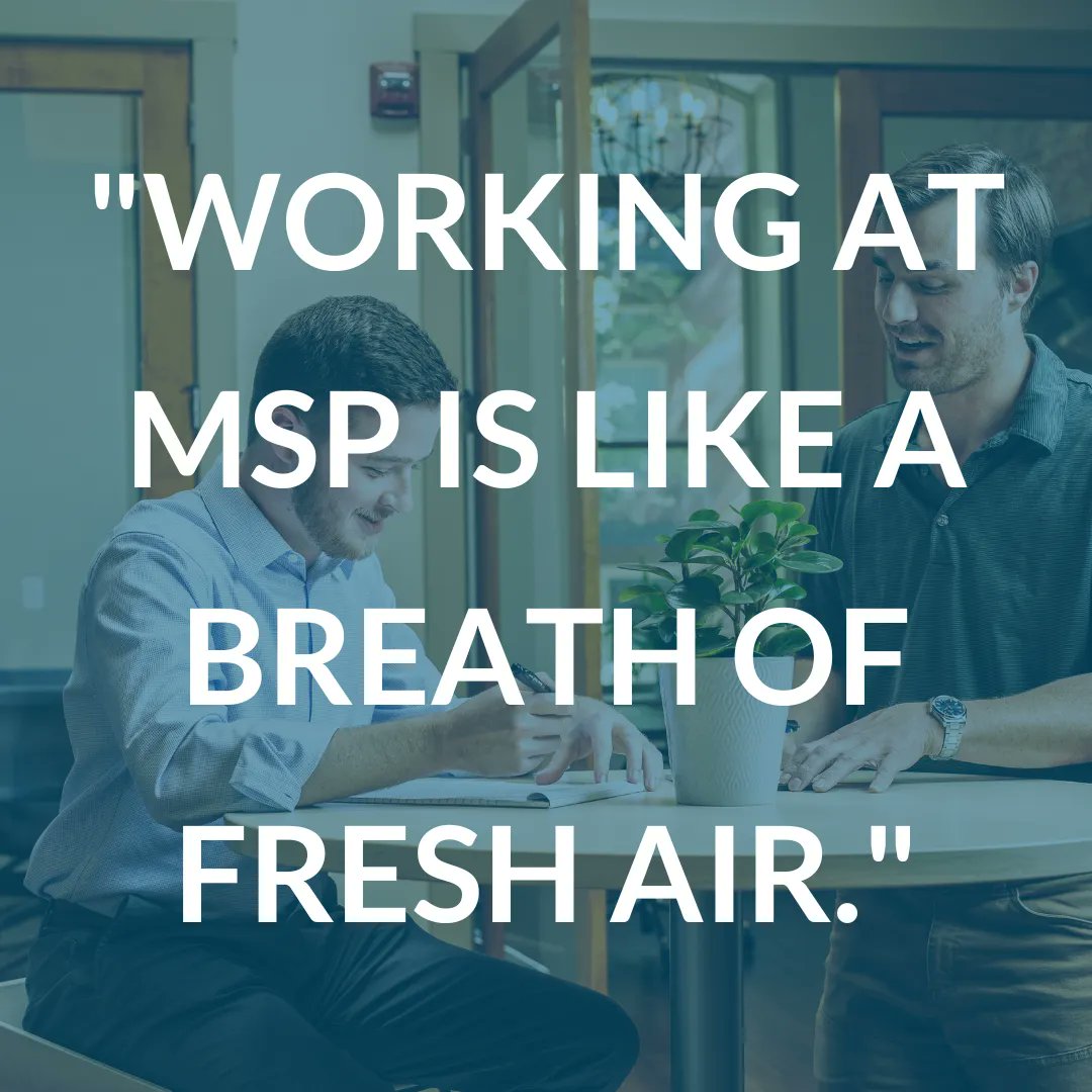 Interested in joining a firm that prioritizes a team approach? Check out our careers page to learn more. marketstreet.partners/careers