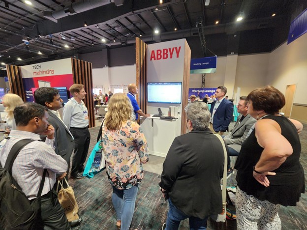 ABBYY_Software's tweet image. We had a great time at #PegaWorldiNspire this week showing how the ABBYY Vantage Connector for Pega puts your information to work!
If you missed the ABBYY team, check out the demo and other info here: hubs.li/Q01TBtcP0
#IntelligentAutomation #IntelligentDocumentProcessing