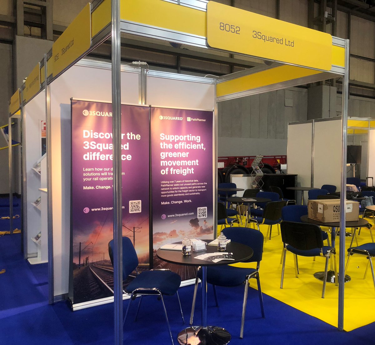 3Squared's tweet image. From chatting with delegates at our stand to participating in the &apos;Rail&apos;s Digital Future&apos; panel, @multimodal has been jam-packed!

#Multimodal #Multimodal2023