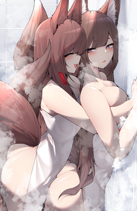 #AzurLane #アズールレーン

キツネ姉妹!🦊
fox sister (*'▽`*)! 