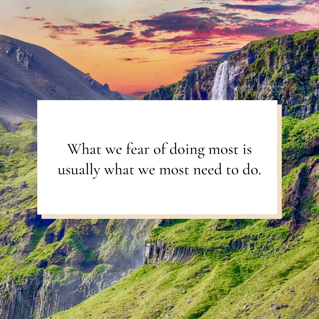 It can be intimidating to step out of our comfort zones and face our fears, but remember, It's in those challenging experiences that we discover our hidden strengths and resilience. Embrace the discomfort and transform into the incredible person you were always meant to be! 💓