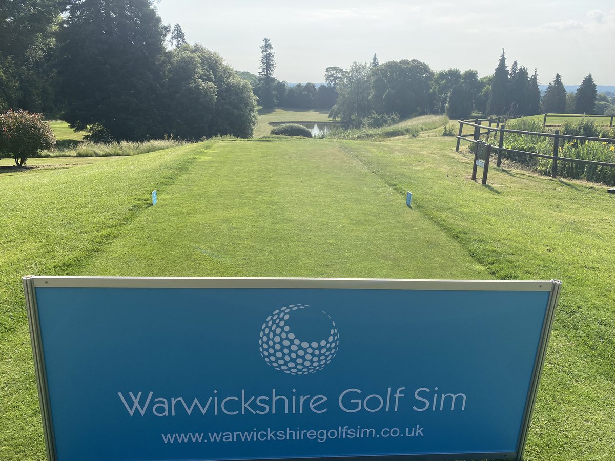 Great setup today for the <a href="/SimWarwickshire/">Warwickshire Golf Sim</a> charity golf day. Top effort from all the team <a href="/WelcombeGolf/">The Welcombe Golf Club</a> to get everything in top condition