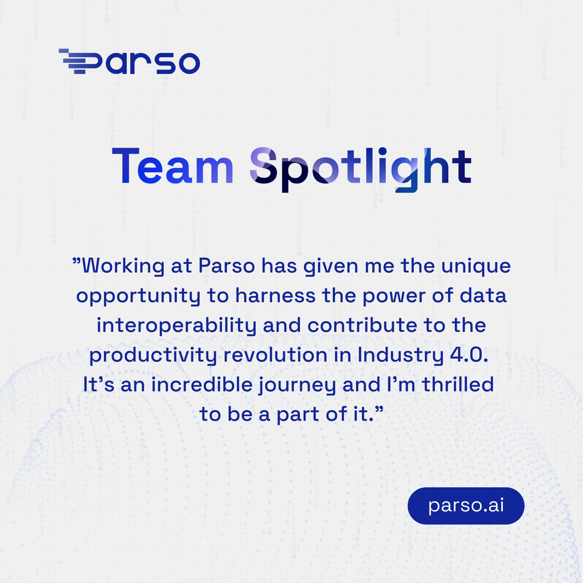 Parso_ai's tweet photo. Meet Patrick Ramsauer, our esteemed Finance & Operations Lead at Parso and an integral part of our team!
#Parso #Industry4 #Web3 #DataInteroperability #TeamSpotlight https://t.co/8L5aCBRe90
