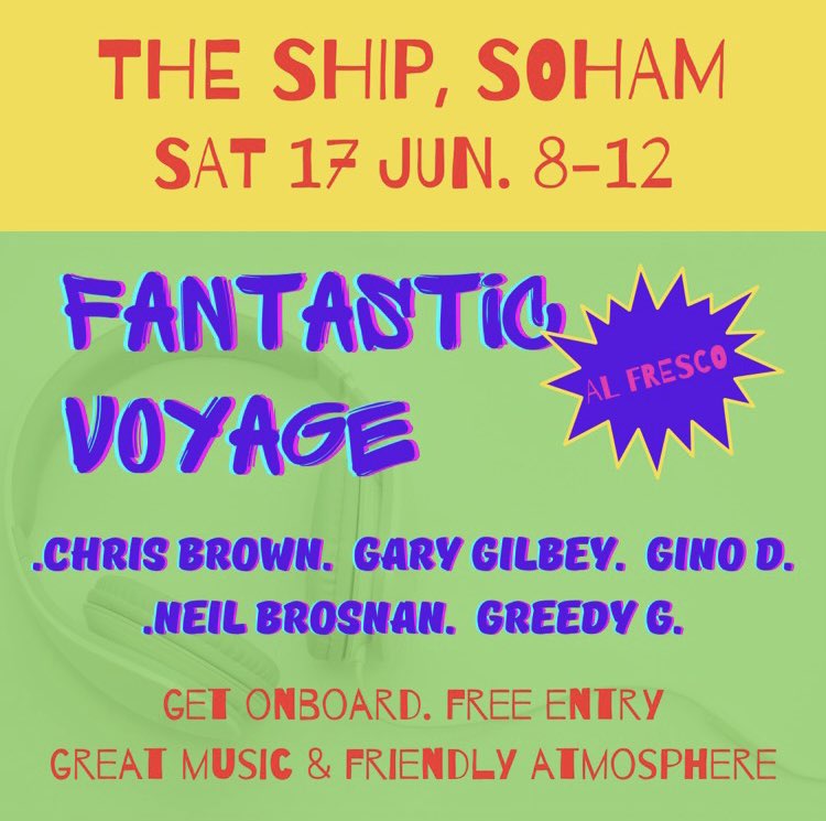 Love DJing at this FREE SOUL FUNK AND BOOGIE event - join us this Saturday night in Soham/Ely Cambridgeshire #soul #funk #house #soham