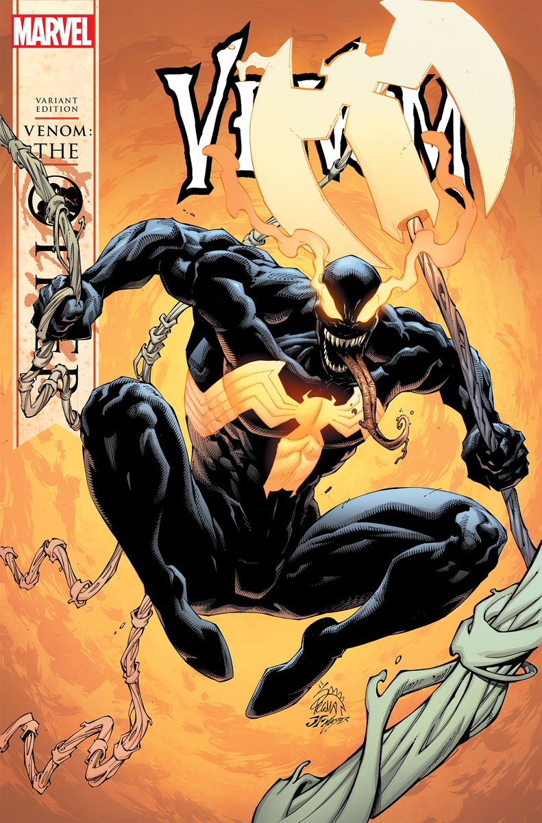 #Venom #23 'The Other' variant by @RyanStegman featuring 'Cosmic Venom' aka God Of Light Venom
July 26th