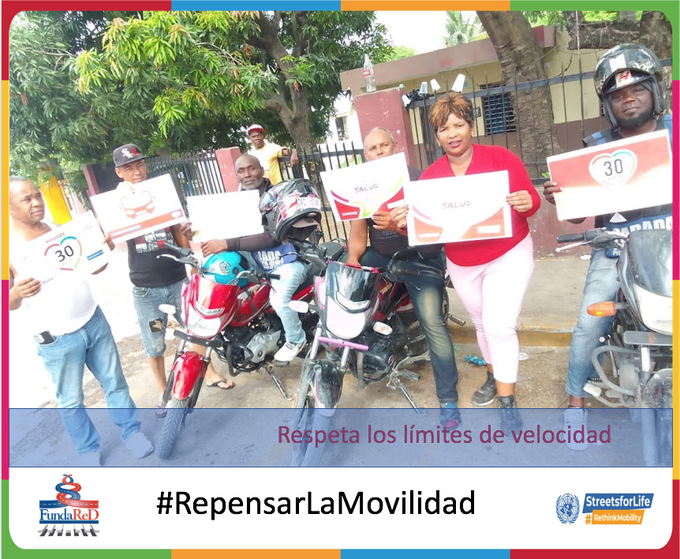 Holguin46910196's tweet photo. Decision makers must guarantee safe and sustainable mobility on the roads for all. #RethinkMobility #RepensarLaMovilidad #StreetsforLife #SafeMobilty #MovilidadSegura .@LeonelFernandez .@RoadSafetyNGOs .@RoadVictimsNGO .@UNRSC .@reddeladignida1 https://t.co/Bdd3OO7z5r