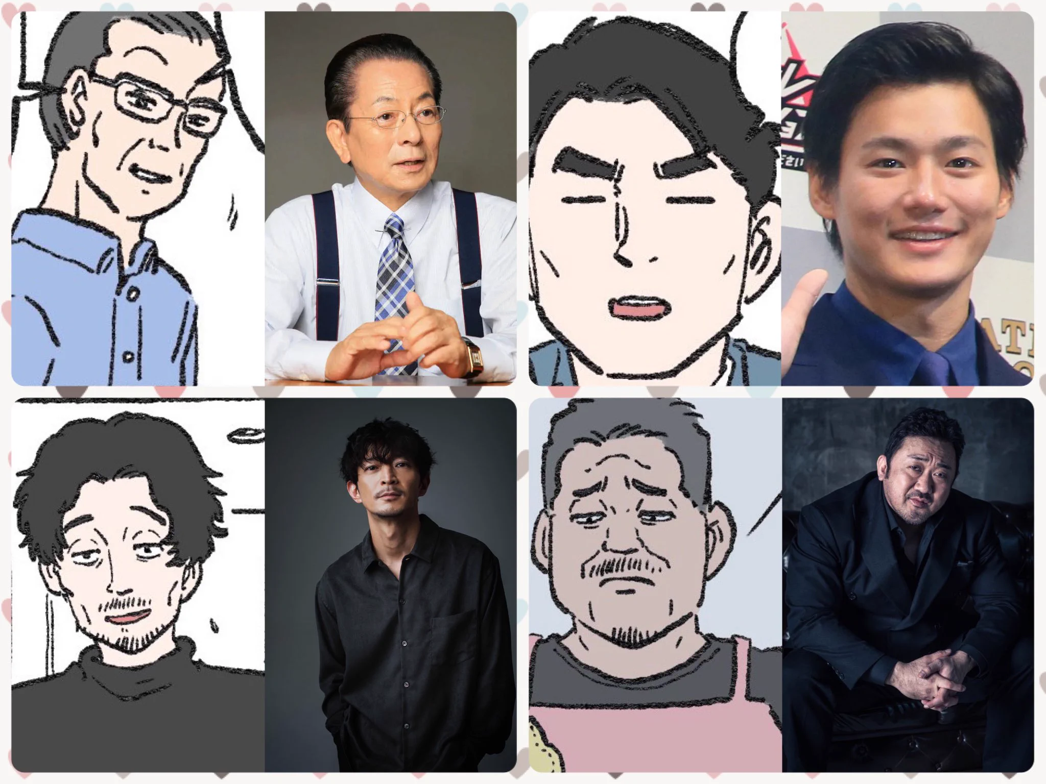 @yajima_en ぷんおじ 中村梅雀
社長 谷隼人
谷さん 水谷豊
部下くん 野村周平
お隣さん 津田健次郎
店長 マ・ドンソク
で妄想しています
実写ドラマ化なったらいいなぁ 