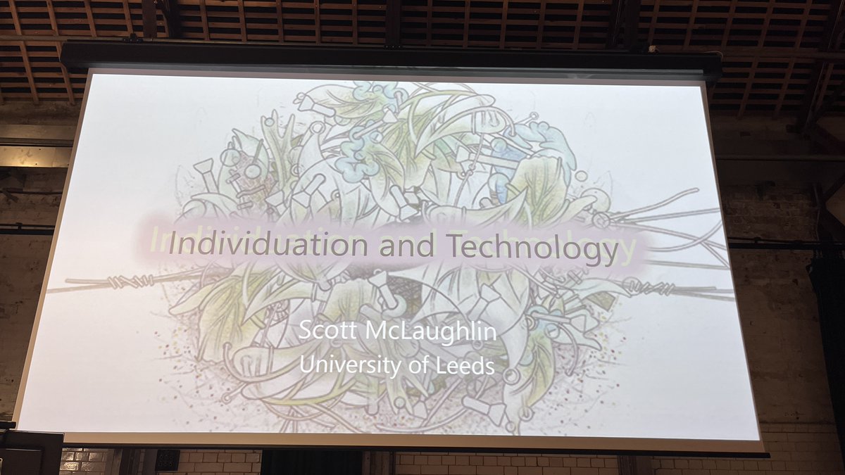 cyborgsoloists (@cyborgsoloists) on Twitter photo Keynote time! Now for <a href="/mugloch/">scott mclaughlin</a> on "Individuation and Technology" #MusicExMachina Keynote time! Now for <a href="/mugloch/">scott mclaughlin</a> on "Individuation and Technology" #MusicExMachina