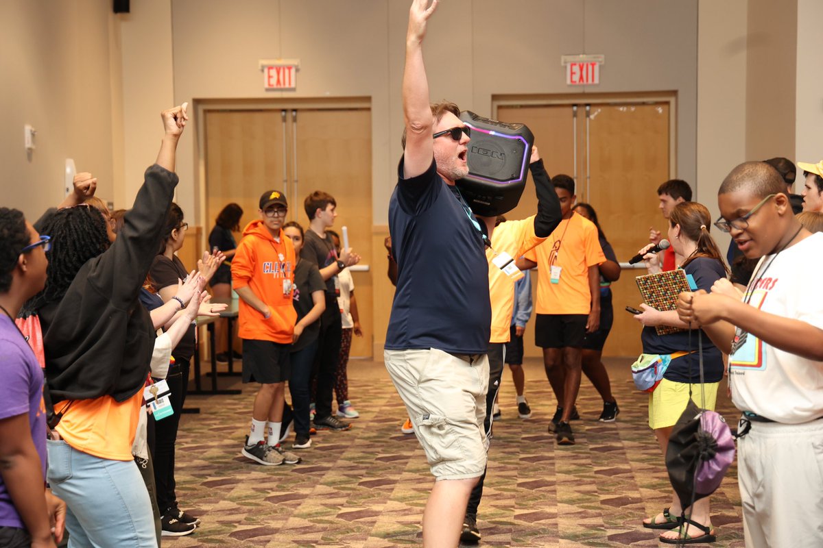 IMD_VDOE's tweet photo. Let’s give a special shout out to the Determinators that made this week happen. They helped form connections, encouraged our students when they needed it, and definitely turned up the excitement! 🚀 #IMDSummit @VDOE_SESS https://t.co/27u5Ygsppn