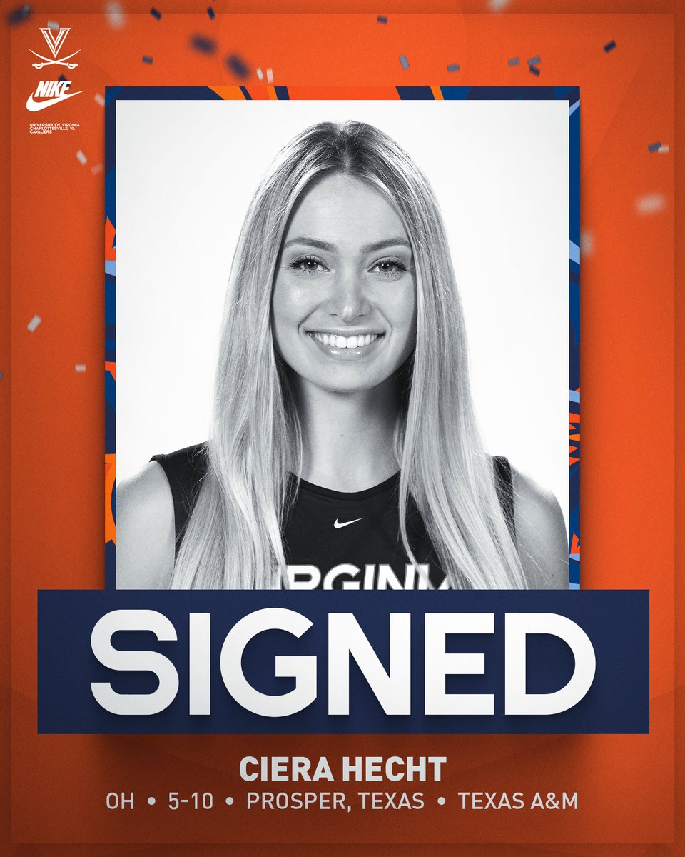 𝓒𝓲𝓮𝓻𝓪 𝓗𝓮𝓬𝓱𝓽 🤝 𝗪𝗔𝗛𝗢𝗢𝗪𝗔

✍️ Welcome to the UVA family, CiCi!

📰 wahoowa.net/3CAjfZC