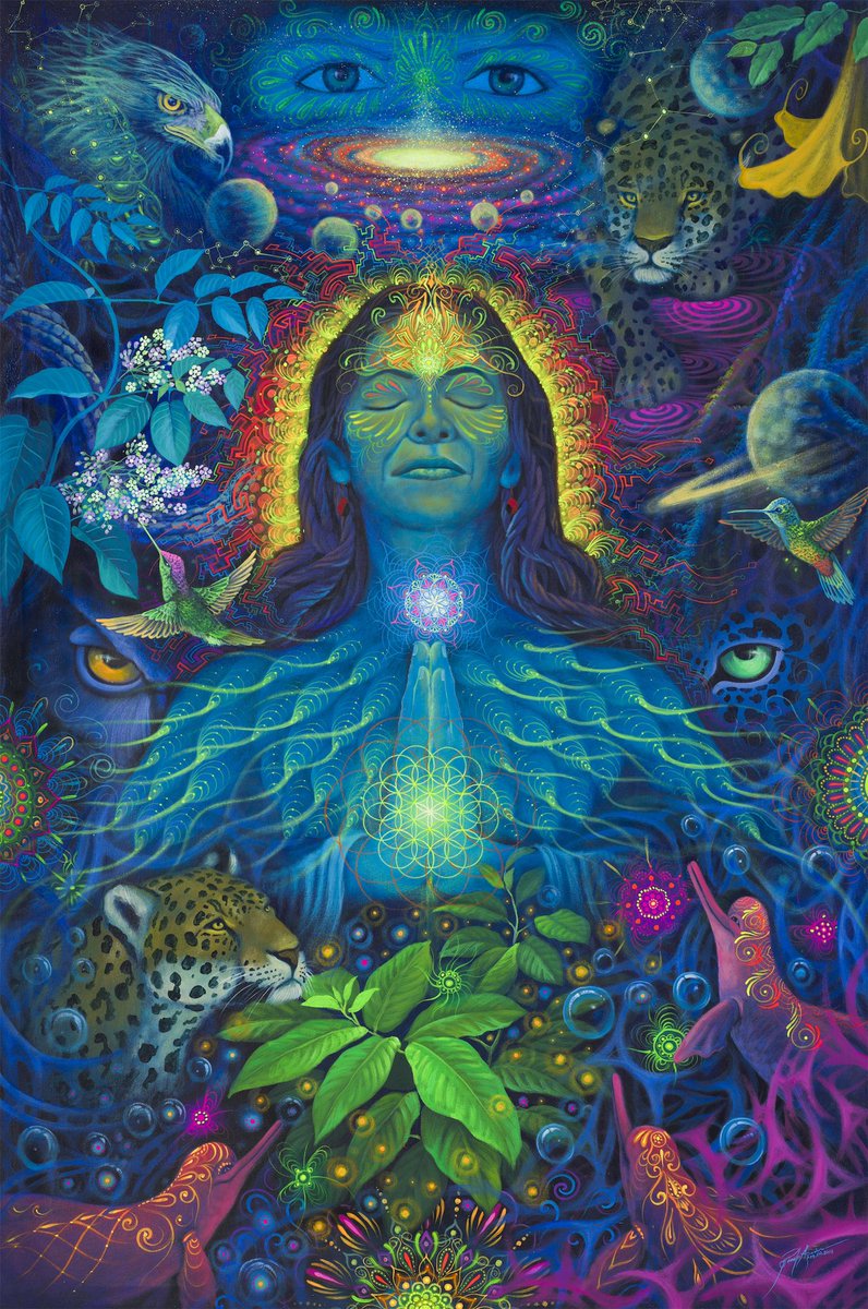 DIVINE CONNECTION 🌺🌸🌼

Purchased for 1 ETH on 3/9/2021

Currently priced at 4.9 ETH🍄

<a href="/Fractal_Visions/">FractalVisions.eth</a> is on a mission to share the message behind the vision.

When we sold this piece our artist 👨‍🎨 Felix in 🇵🇪 Peru was deathly ill with Covid.
The universe answered our prayer.