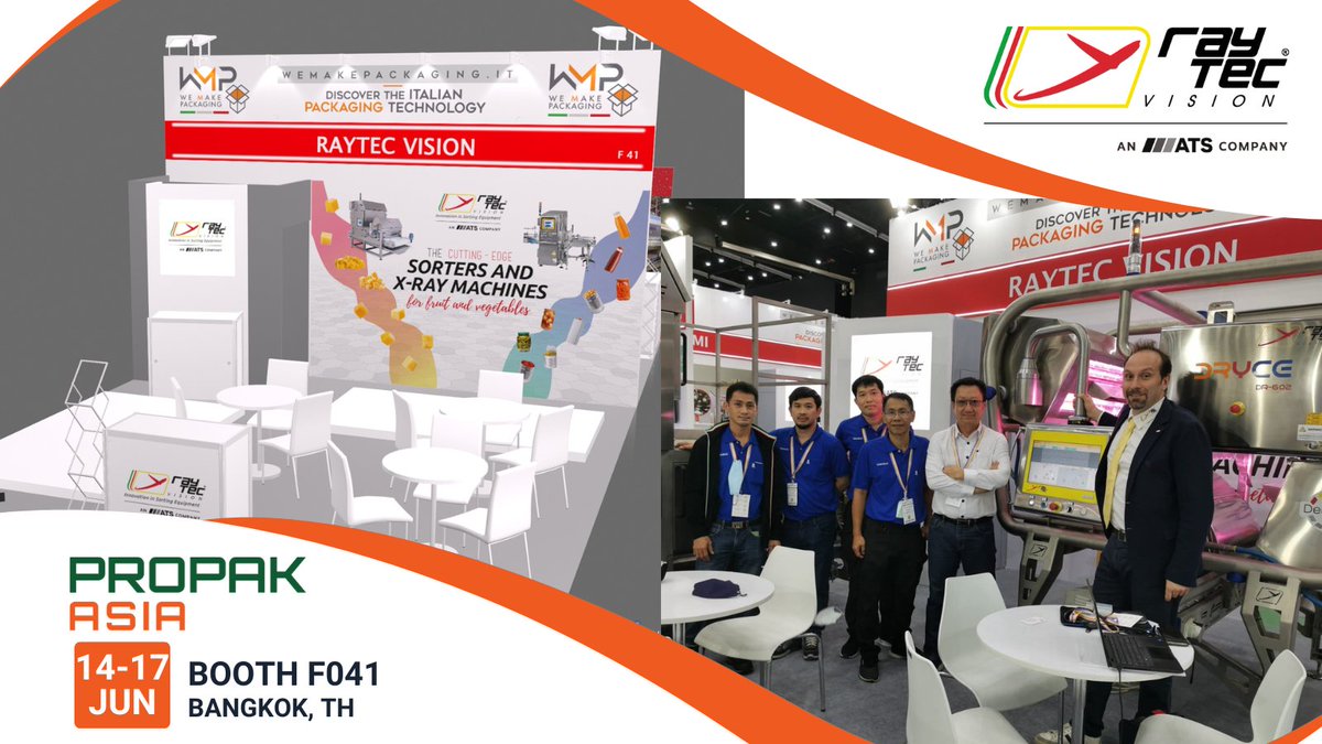 Last day at #ProPakAsia2023!
Do not miss the chance to meet our sales teams and discover more on our latest news in sorting technology.
We are waiting for you at 𝗯𝗼𝗼𝘁𝗵 𝗙𝟬𝟰𝟭.
.
#sortingtechnology #sortingmachine #foodsorting #foodquality